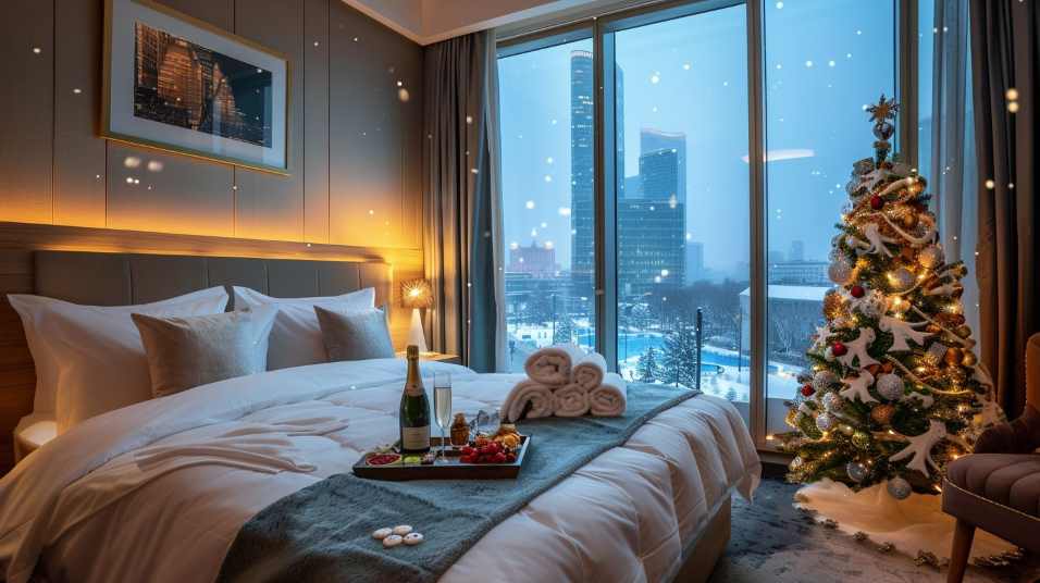 Вид из окна отеля