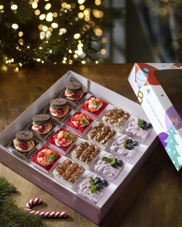 Десерт бокс, L (16 шт.)