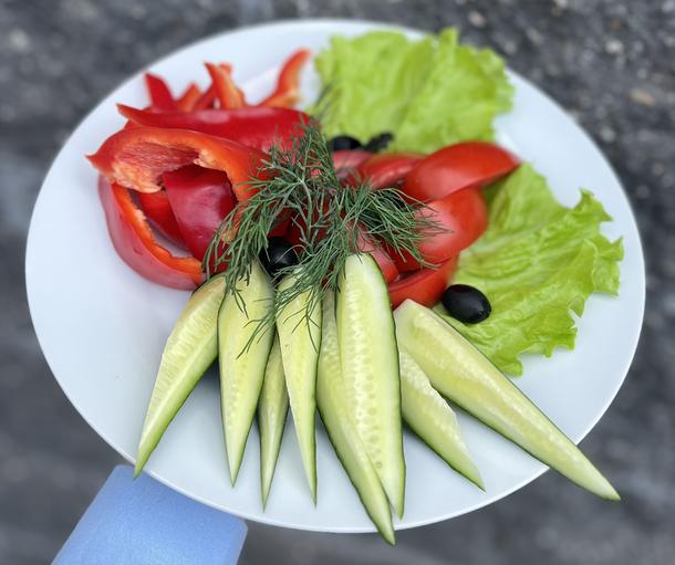 Овощная нарезка 1