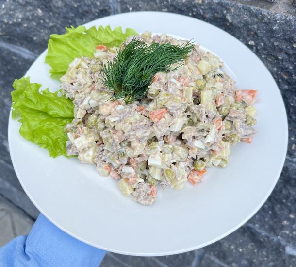 Оливье с говядиной Оливье с говядиной