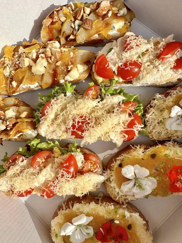 Бокс Брускетта 3 вкуса Бокс Брускетта 3 вкуса
