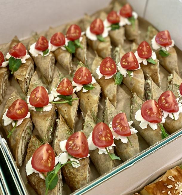 Печеночные рулетики