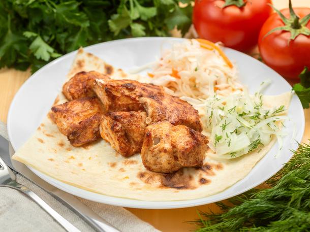 Шашлык из куриного филе Шашлык из куриного филе