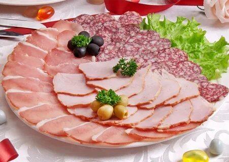 Ассорти мясное "А-ля Рус" (ветчина из индейки, шейка свиная, сервелат, колбаса п/к, грудинка) 300 гр.