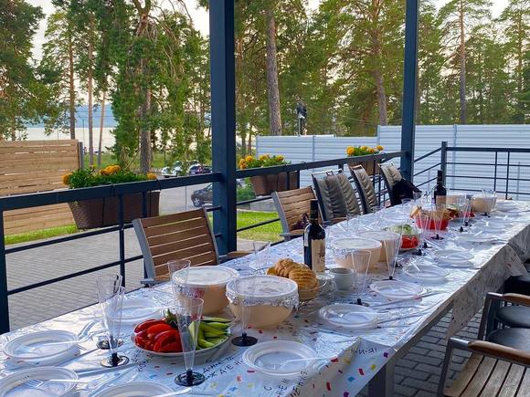 Фуршетный сет стандарт с горячими закусками на 31-35 персон в Самаре