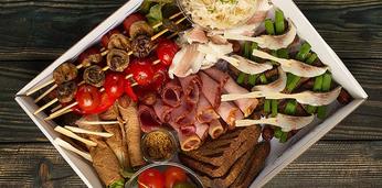 Сет закусочный "Брутальный" на 5-6 персон